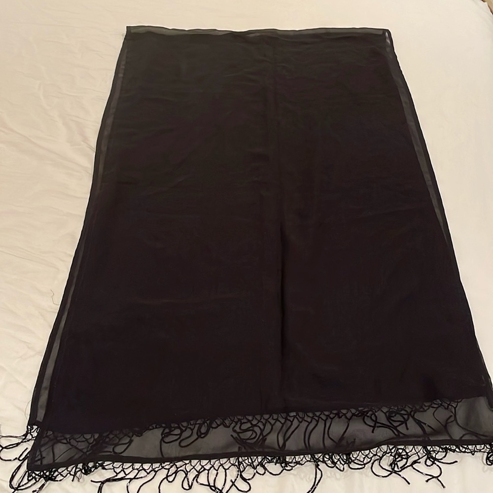 Black scarf